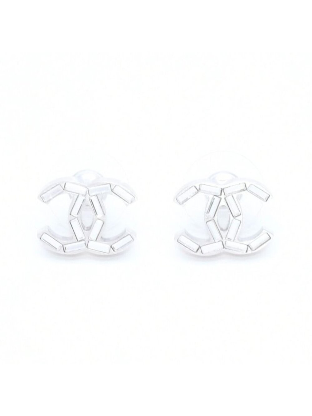 Chanel Earrings Silver